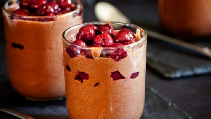 Light and easy chocolate mousse - Starts at 60
