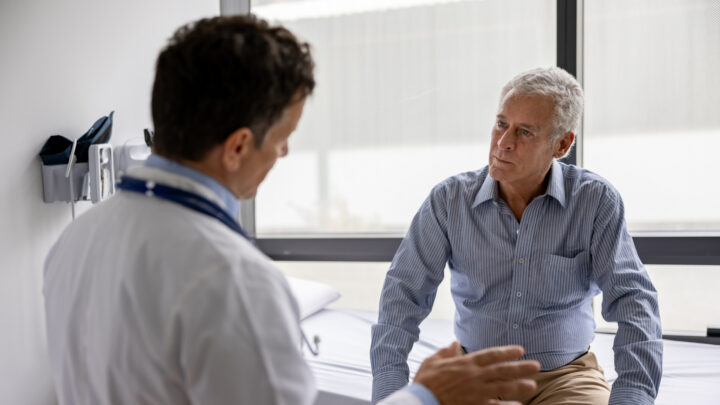 Shingles is a painful condition characterised by a blistering rash that often appears on one side of the face or body. Source: Getty Images. 