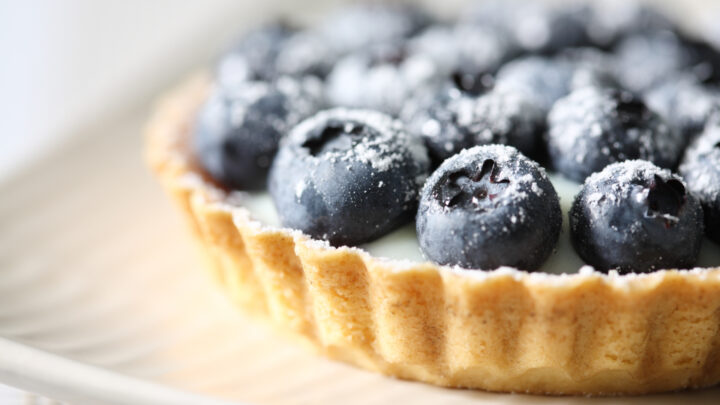 Delicious mini blueberry tarts - Starts at 60
