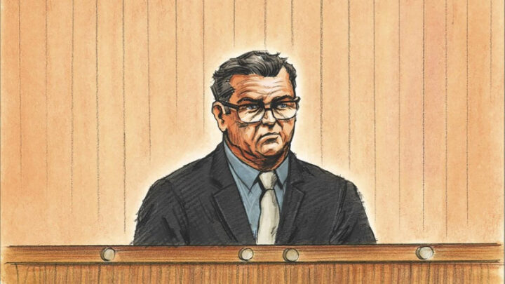 Taking the witness stand in the Supreme Court in Melbourne on Thursday, June 6, Greg Lynn finally shared his version of events, describing a "horrendous" scene. Source: Paul Tyquin/ AAP PHOTOS. 