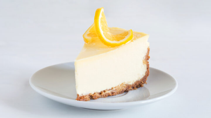 The baked lemon cheesecake that will surpass all others - Starts at 60