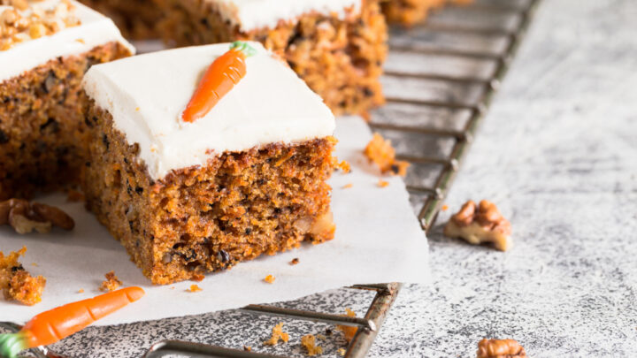 Classic carrot cake - Starts at 60
