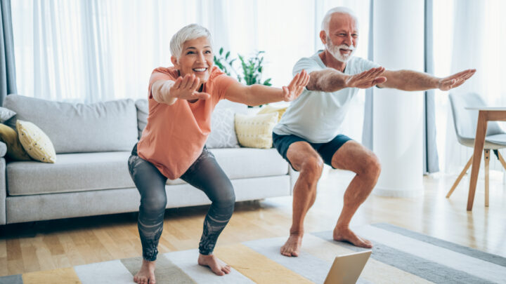 Engaging in weight-bearing exercises can be an effective way to help maintain strength as you age. Source: Getty Images. 