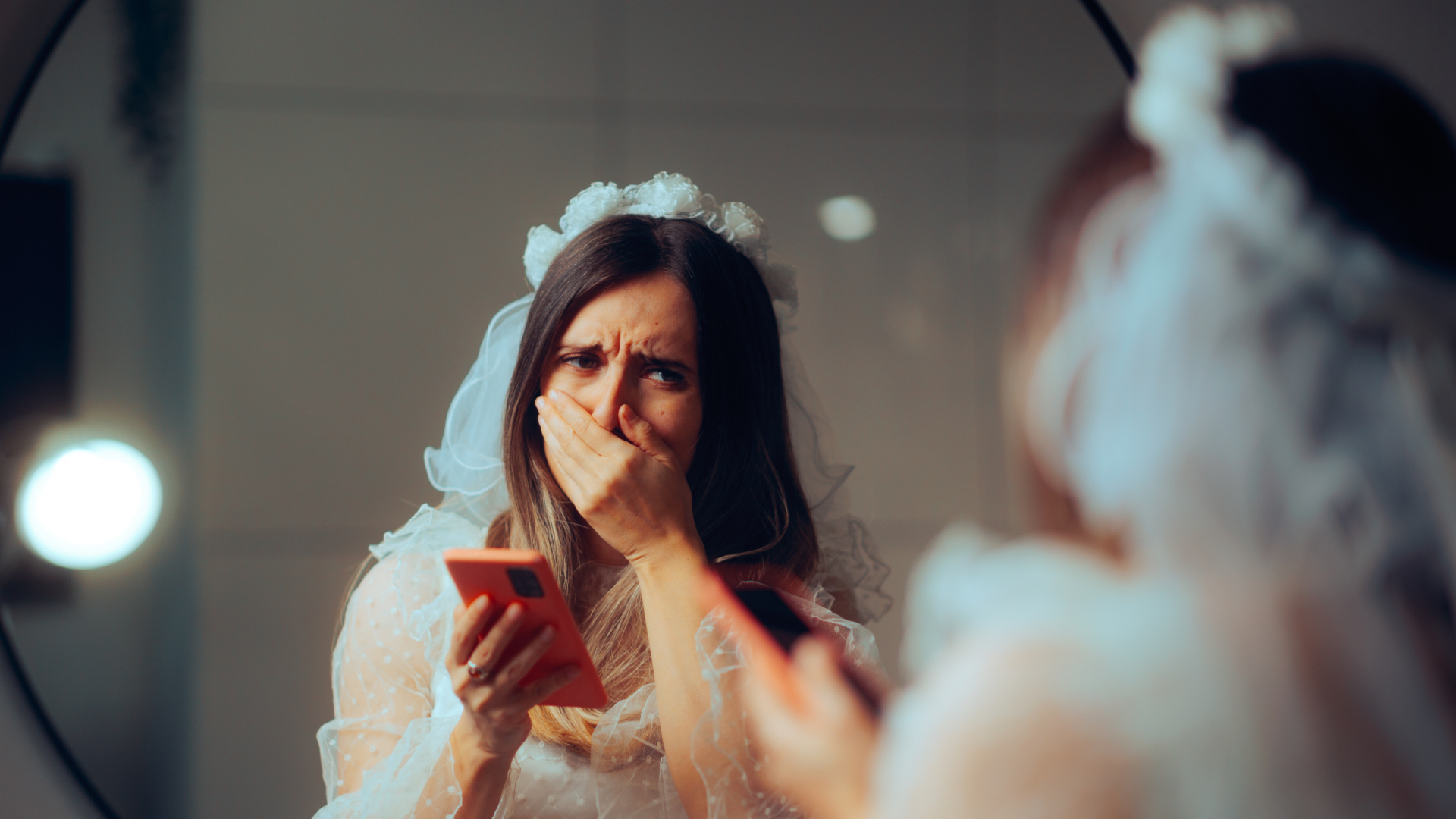 Bride sparks family feud after banning sister from her big day over risqué bridesmaid dress