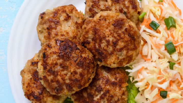 Delicious pork and apple rissoles - Starts at 60