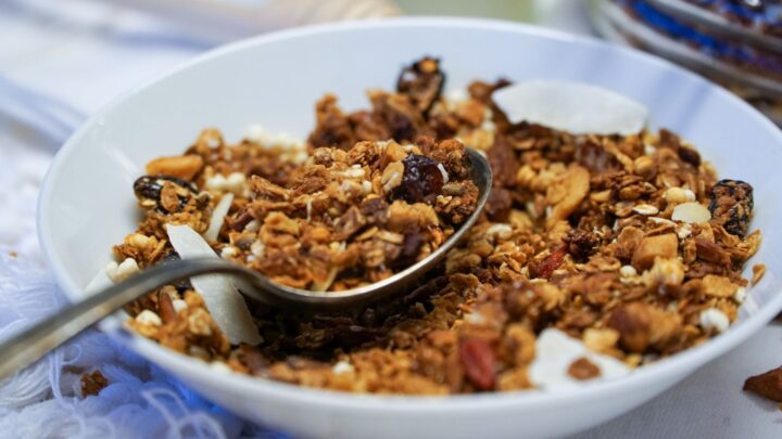 Delicious homemade toasted muesli - Starts at 60