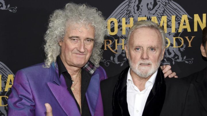 Queen fans are buzzing with excitement after drummer Roger Taylor teased the possibility of the legendary rock band releasing new music. Source: AP PHOTO. 