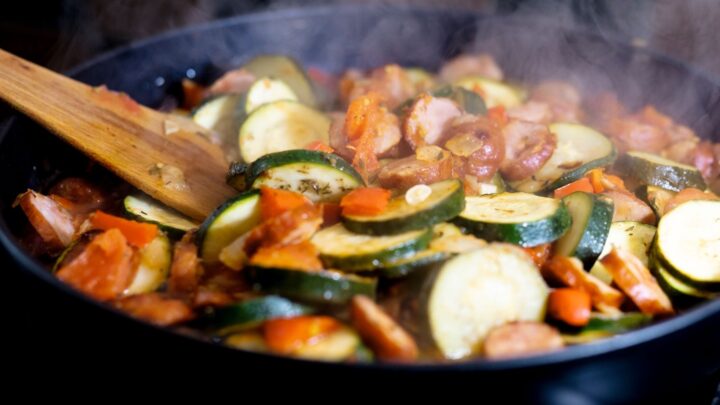 Homemade crockpot ratatouille - Starts at 60