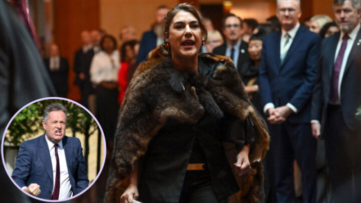 As a proud supporter of the Royal Family, Piers Morgan took issue with Thorpe's actions, slamming the Senator over her "foul-mouthed" protest. Source: Getty Images. 