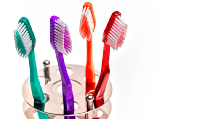 Ever wonder why your toothbrush has multi-coloured bristles? Source: Getty Images. 