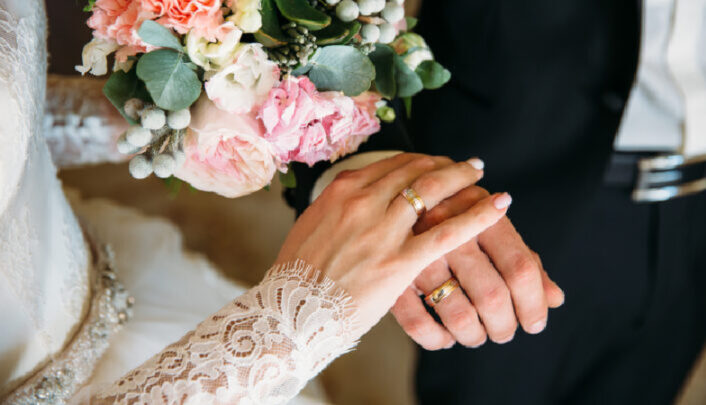 Are these rules problematic or is it just a bride and groom who know exactly what they want?  Source: Getty Images. 