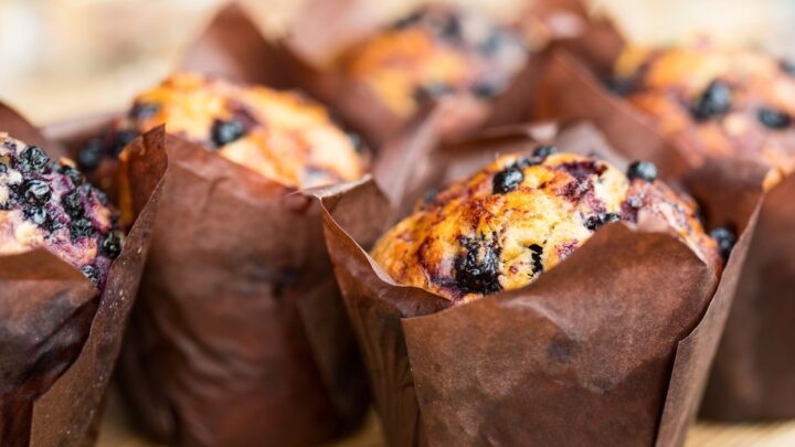 Mouth-watering blueberry, cocoa and buttermilk cookies - Starts at 60