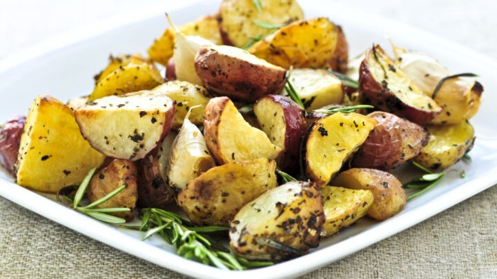 This spud-tacular hack comes directly from a culinary whiz, so you know it'll be good! Source: Elena Photos.