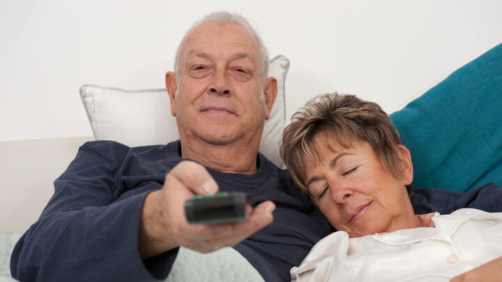 Why snoozing in front of the tube might not be as harmless as it seems. Source: Getty Images. 