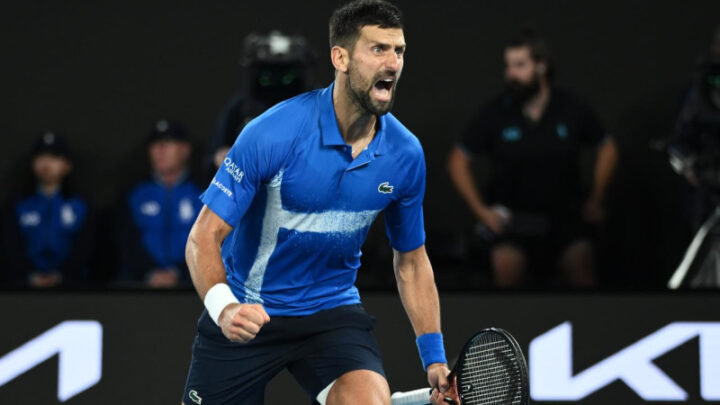 "One of the most epic matches I have played on this court, on any court really."  Source: Joel Carrett/ AAP PHOTOS. 