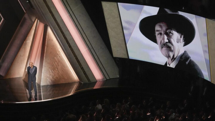 "This week our community lost a giant, and I lost a dear friend, Gene Hackman." Source: AP PHOTO. 