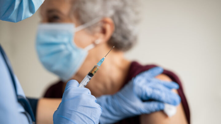 A groundbreaking study suggests the shingles vaccine may offer more than just protection from shingles. Source: Shutterstock. 