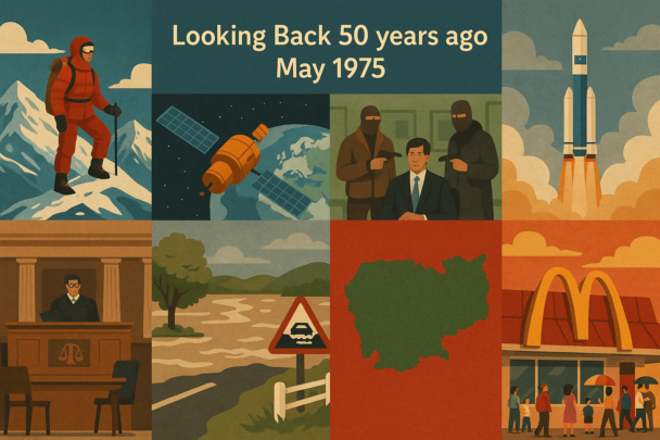 Reminiscing this month 50 years ago (Image generated with the assistance of OpenAI's DALL·E)