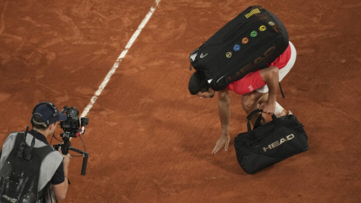 "I don't know really what tomorrow brings in a way at this point in my career." Source: AP PHOTO. 