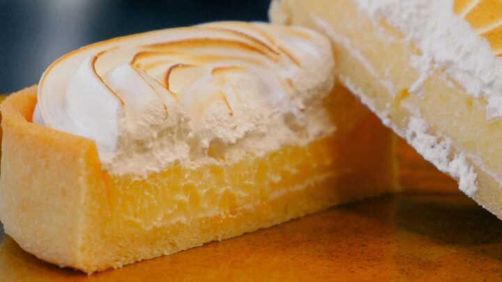 Sweet and tangy lemon tart - Starts at 60