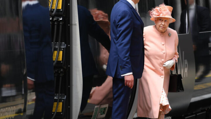 The royal train, commissioned by Queen Victoria, will be scrapped sometime in 2027. Image source: EPA PHOTO. 