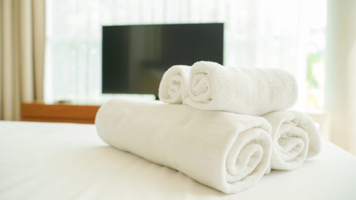 Experience fluffy towels at home—no hotel visit required, just this simple secret. Source: Shutterstock. 