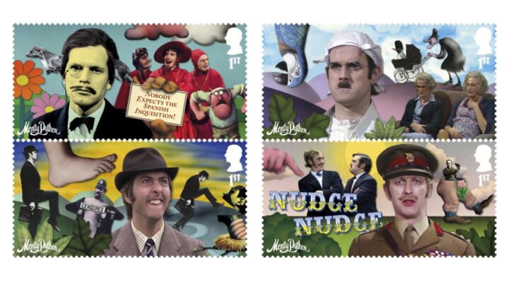 Monty Python stamps are something completely different