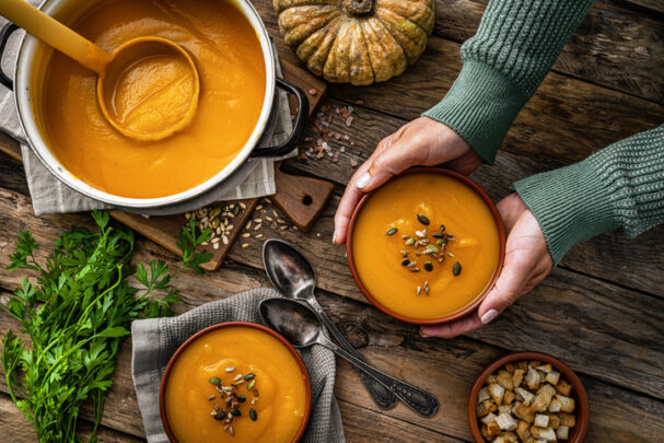 Be tempted by tasty winter soup