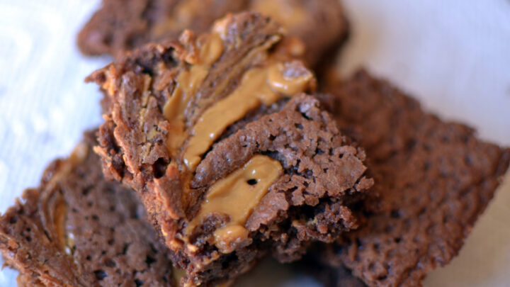 Delicious peanut butter and chocolate brownies - Starts at 60