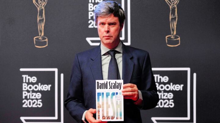 David Szalay has won the prestigious Booker Prize for his novel Flesh
