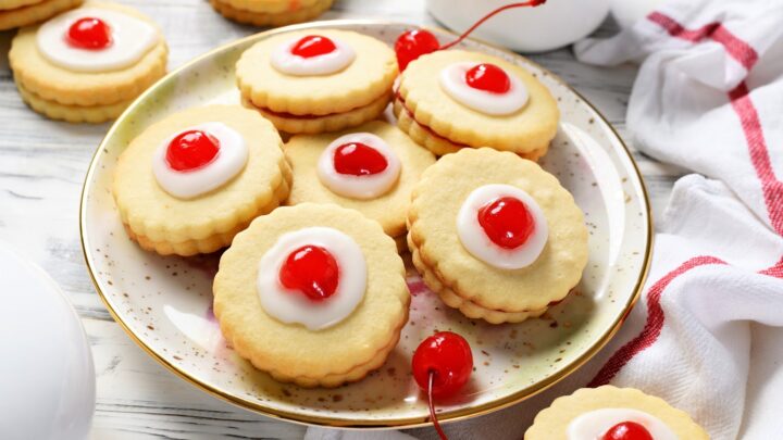 Classic Empire Biscuits Recipe (Jam-Filled Scottish Shortbread)