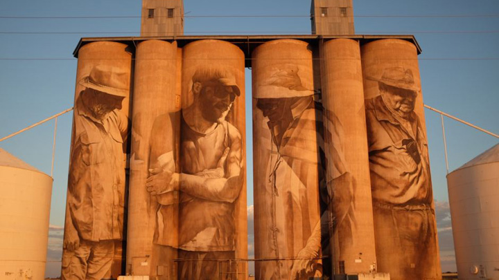 These amazing silos have put this little Aussie town on the map