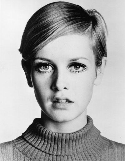 LOS ANGELES - 1967: English supermodel Twiggy poses for a portrait during the filming of 'Twiggy in Hollywood' directed by Bert Stern part of a three episode documentary series that aired in the spring of 1967 on ABC-TV, in Los Angeles, California. (Photo by Michael Ochs Archives/Getty Images)